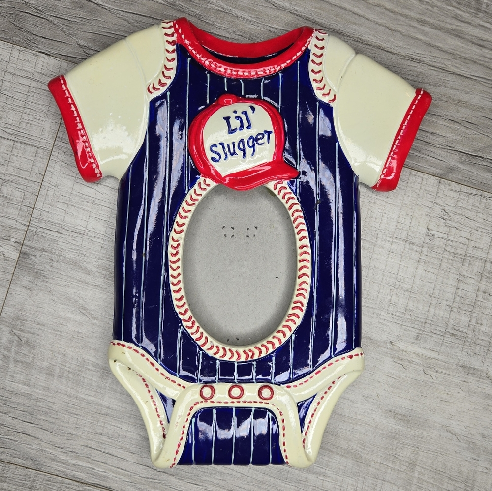 Baseball Themed Boys Picture Frame